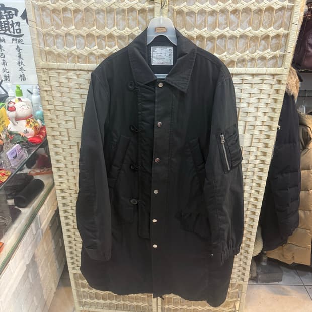 1/95-100/18ss 정품 사카이 코트 팝니다