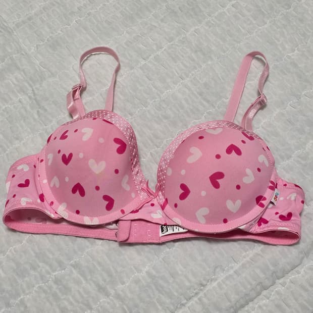 핑크 도트하트 히메갸루st 언더웨어 여성브라