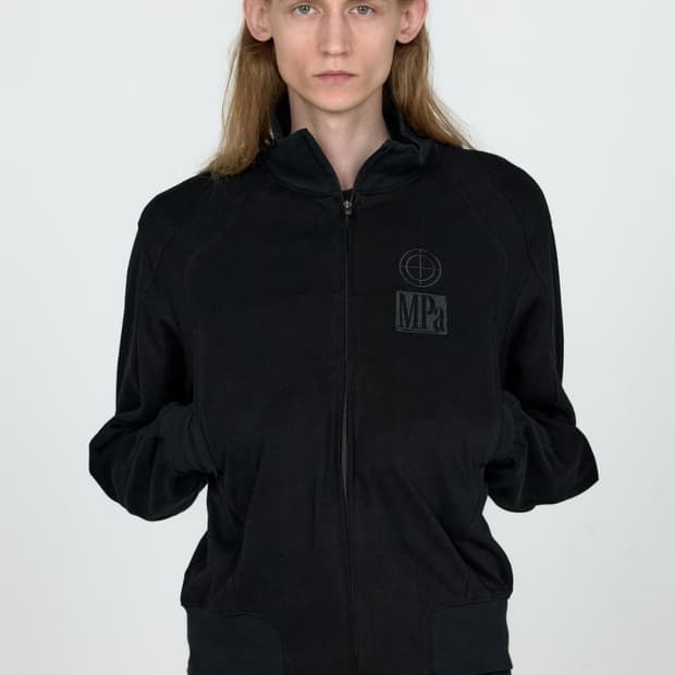 MPa CONTRAST ZIPPED JACKET (BLACK) S