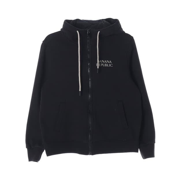 바나나리퍼블릭 로고 포인트 후드집업 M