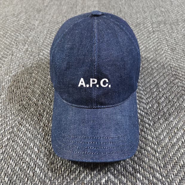 아페쎄 APC 데님 볼캡