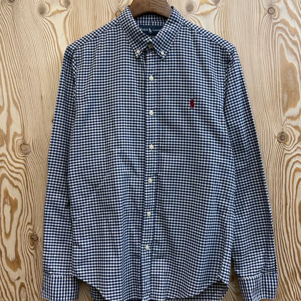 폴로 랄프로렌 깅엄 체크셔츠