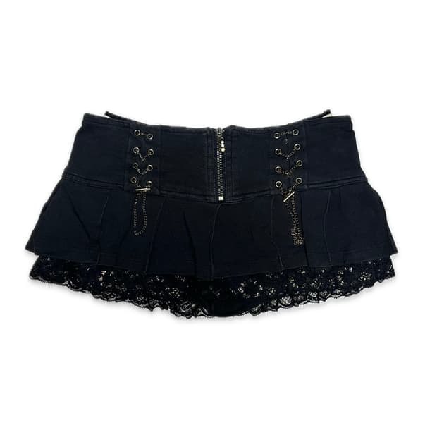 빈티지 갸루 치마