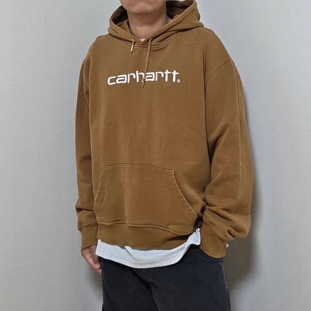 칼하트 후드티 오버핏 후드티 오버핏 후드 칼하트 후드L 칼하트 자수 후드