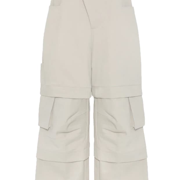 1 size)카미엔 타이탄 배기팬츠 라이트 베이지 