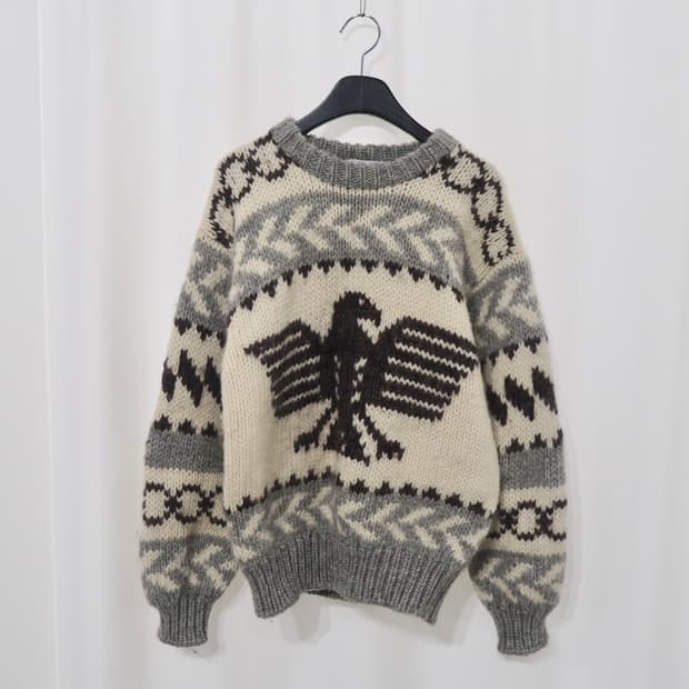 SEVEN ISLANDS heavy wool sweater 