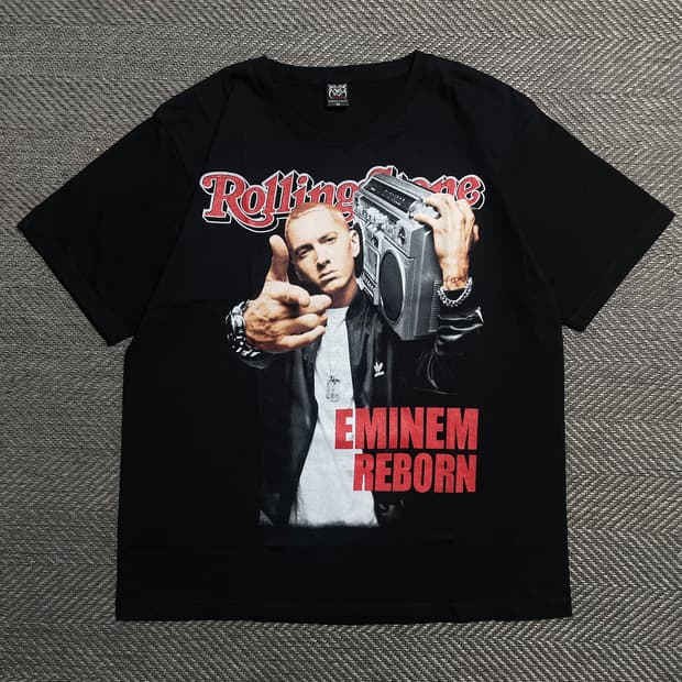 빈티지 힙합 프린팅 에미넴 앨범재킷 프린팅 티셔츠o 5417