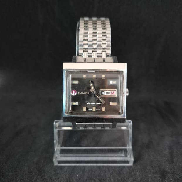 [오버홀/올제치] RADO Manhattan 빈티지 오토매틱 시계