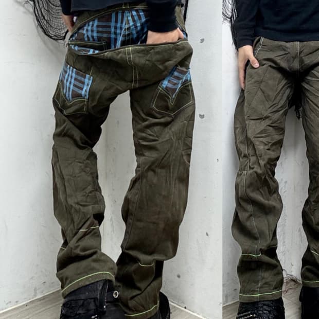 Back Zipper Check Detail Curve Jaens