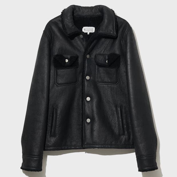 MAISON MARGIELA mouton jacket