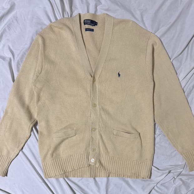폴로랄프로렌 코튼 니트 가디건