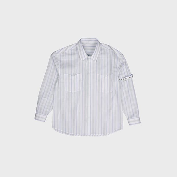 데어드 UNCLE STRIPE SHIRT