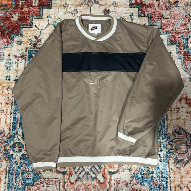 [XL] 90s 나이키 미국생산 자수 로고 웜업