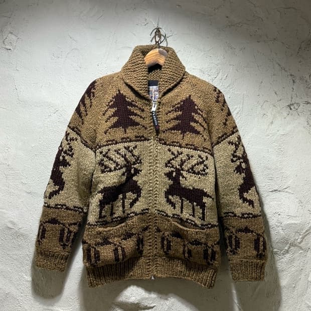 카나타 KANATA 코위찬 울 니트 재킷