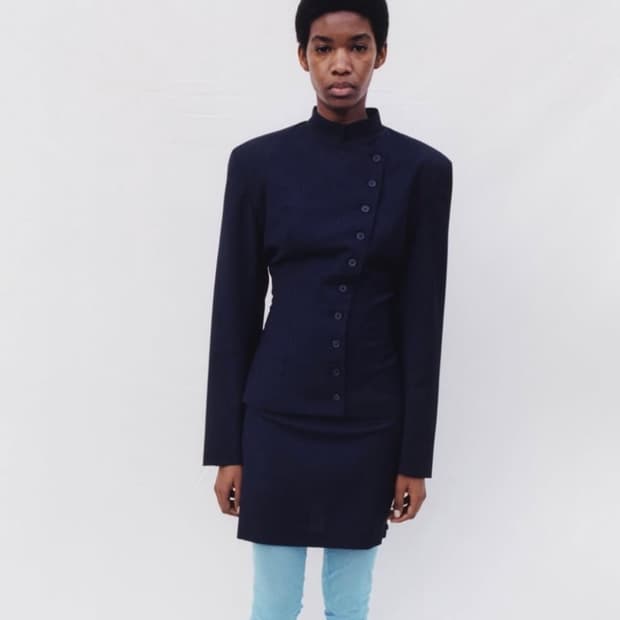 [S,L]팔로마울 Banjo 핀 스트라이프 자켓