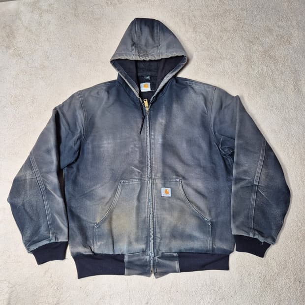 칼하트 액티브 블랙 하드페이딩