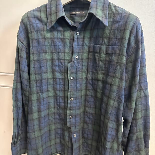 해칭룸 아카이브 체크 셔츠