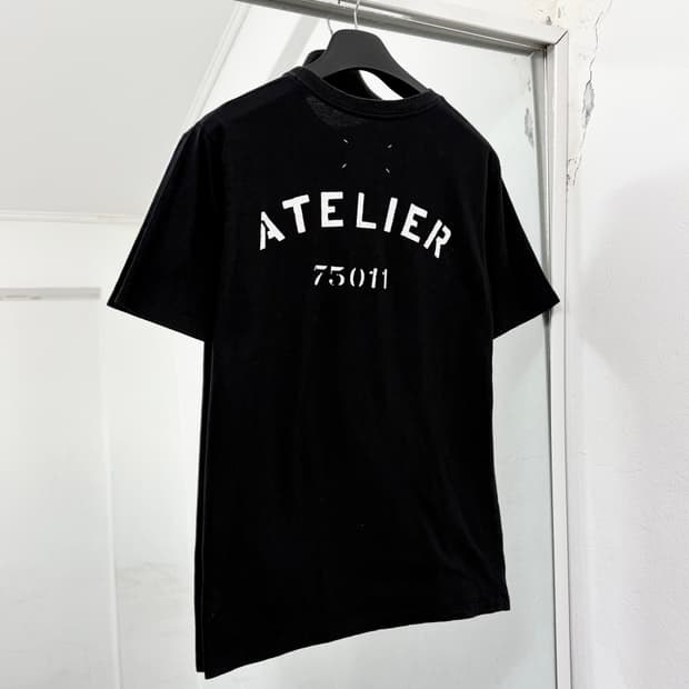 메종 마르지엘라 아틀리에 반팔 티셔츠