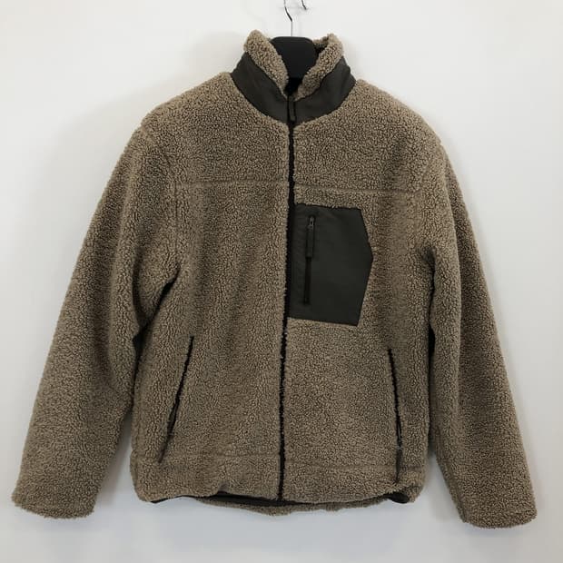 자라 리버시블 양털 후리스점퍼 M