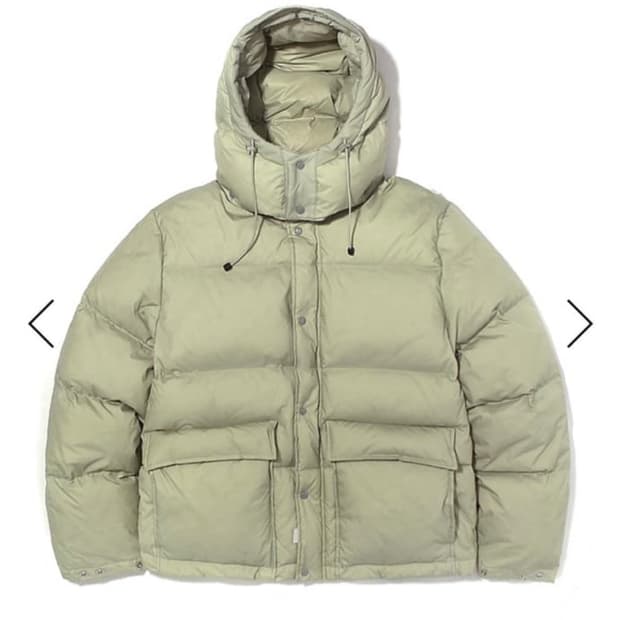 fetch 패딩 M 그린