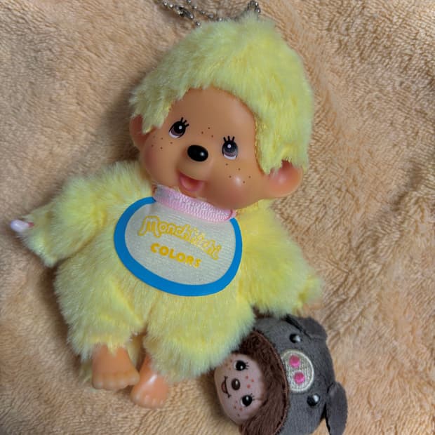 몬치치 키링&뱃지 (정품)