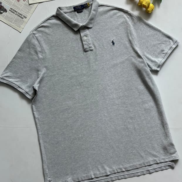 Polo 폴로랄프로렌 QR 그레이 카라티 