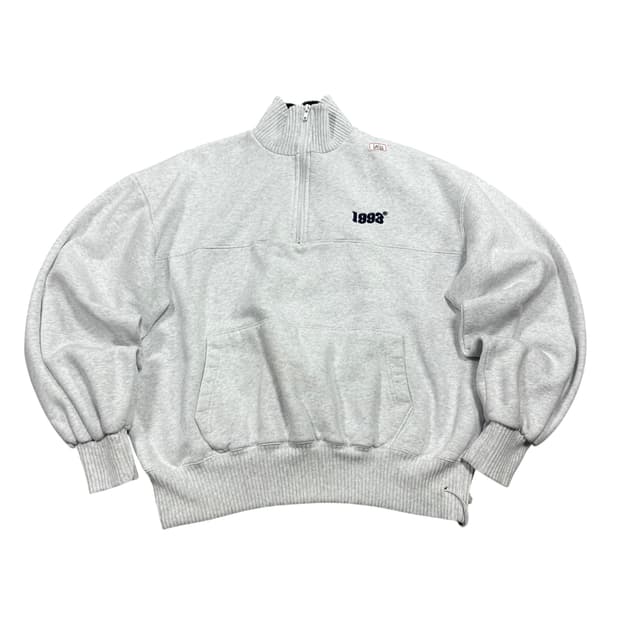 ✨ (만원 빈티지) 1993스튜디오 반집업 맨투맨 