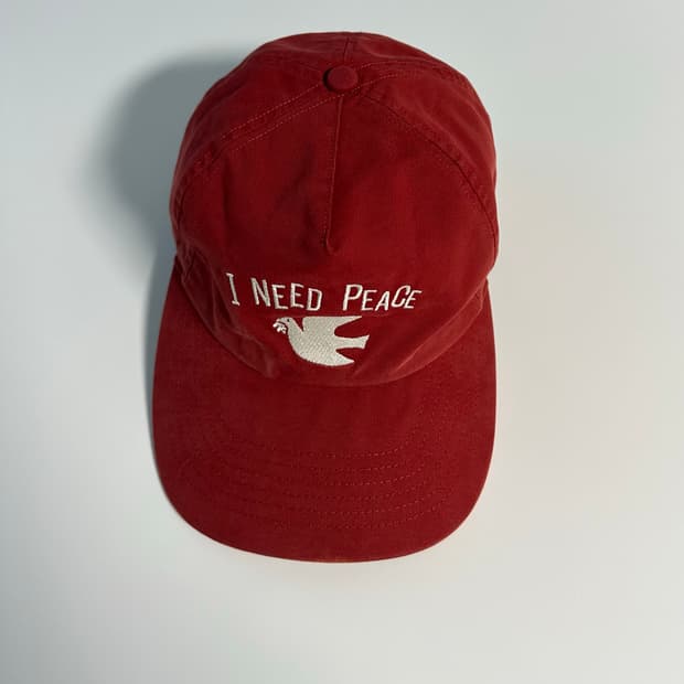 파르티멘토 VTG 워시드 INP 볼캡 레드