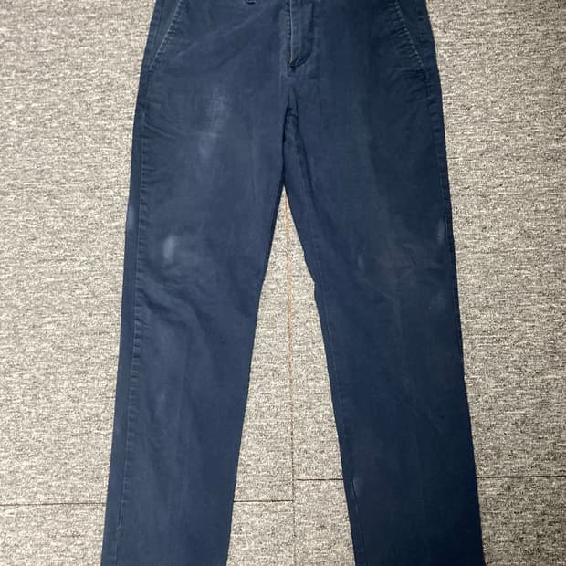 타미힐피거 네이비 면바지 32/32