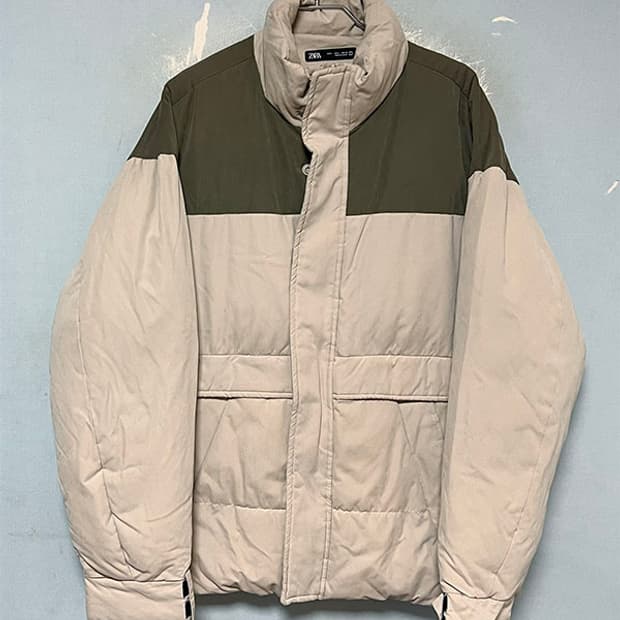 ZARA 자라 남자 패딩점퍼 웰론 오버핏 100-105