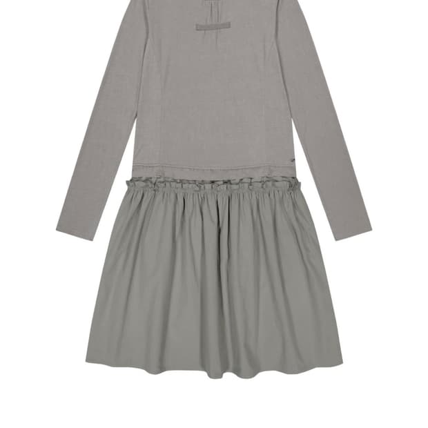 코이세이오2WAY SHIRRING ONE PIECE LIGHT KHAK