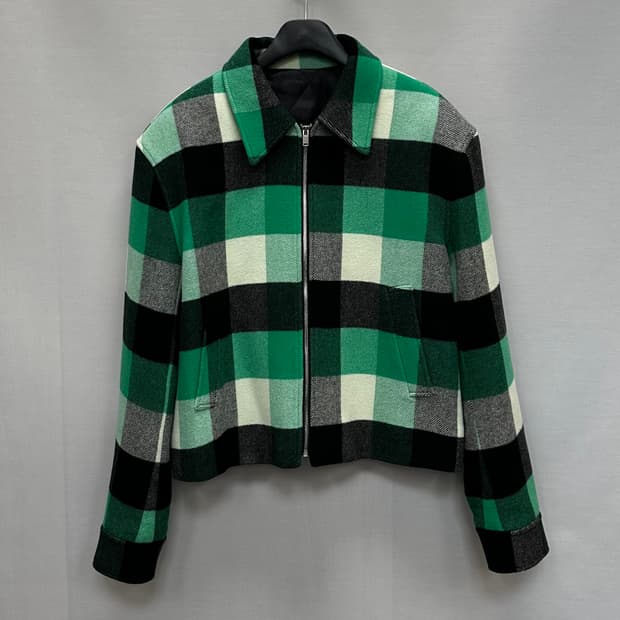 렉토 플레이드 울 체크 자켓 ( 105 )