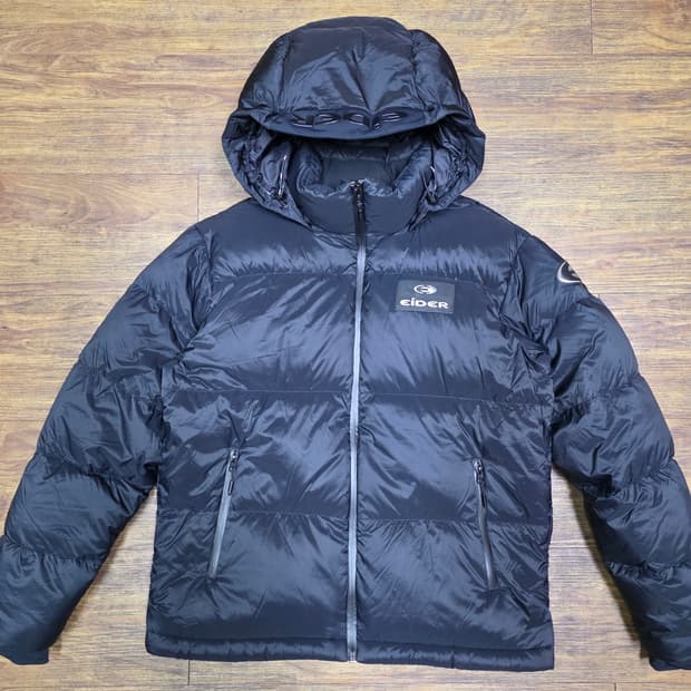 아이더 구스다운 숏패딩 