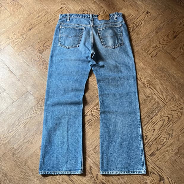 [36]90's 리바이스 517 오렌지탭 Made in USA 플레어진