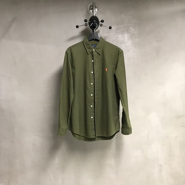 폴로 랄프로렌 카키 셔츠 M