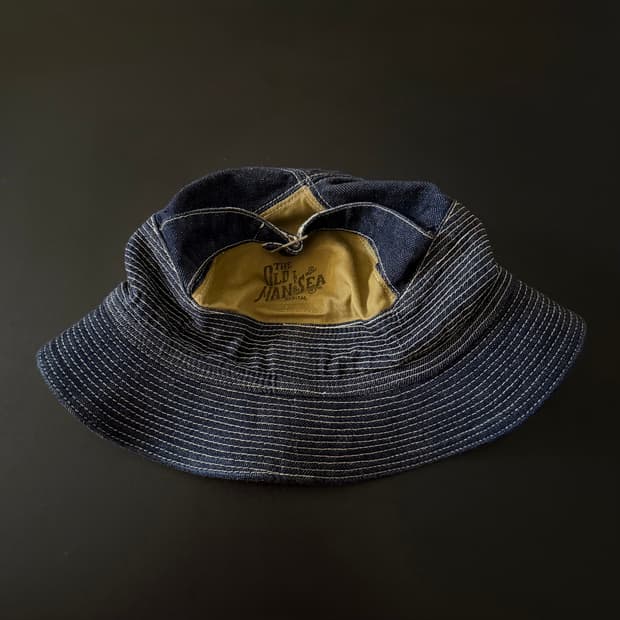 캐피탈 노인과바다 데님 버킷햇