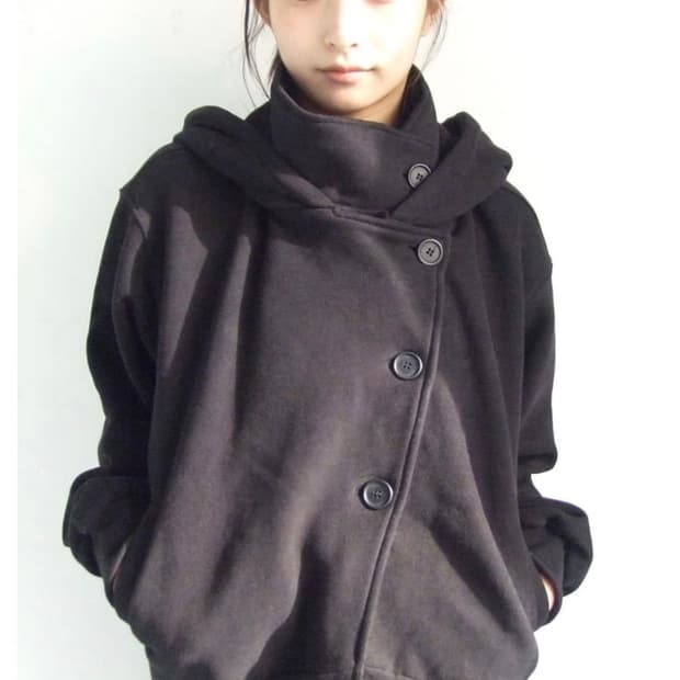 오쉬하이 하이넥 후드집업