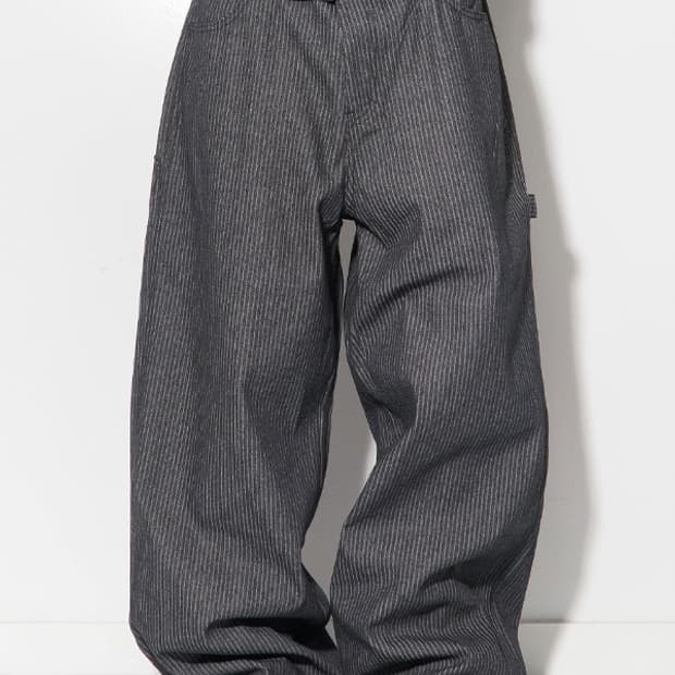 헬름 스트라이프 팬츠