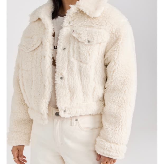 리바이스 양털자켓