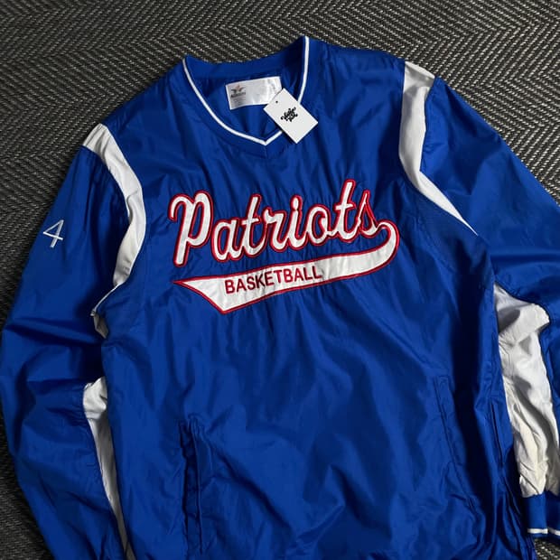 USA 오리지날 빅로고 컬리지 우븐 웜업y 3635