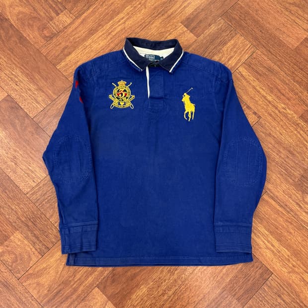 XL 폴로 랄프로렌 럭비 카라 티셔츠 