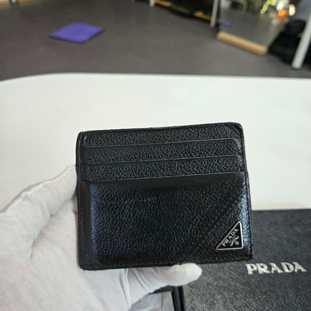 [정품] 프라다 사피아노 카드지갑