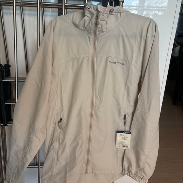 몽벨 바람막이 아이보리 XL 새상품