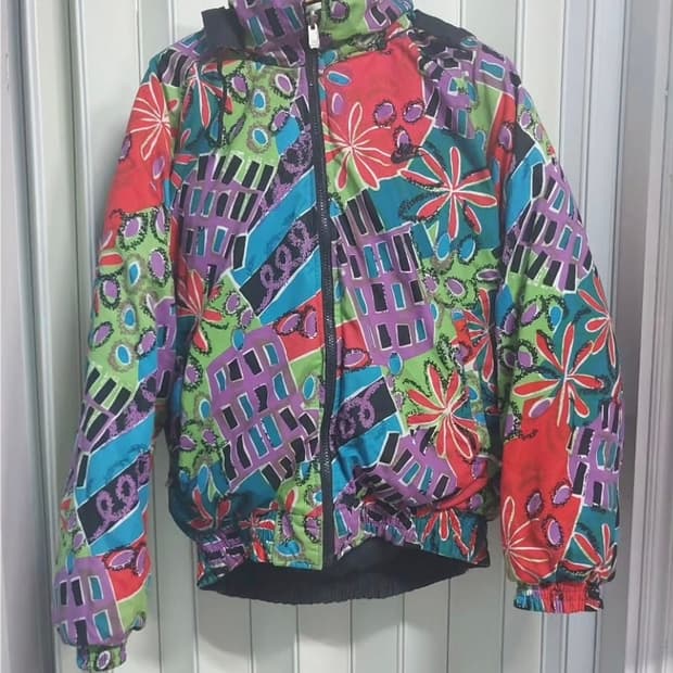 90's 삼나 나이키 리버시블 올드스쿨 푸퍼 패딩 L