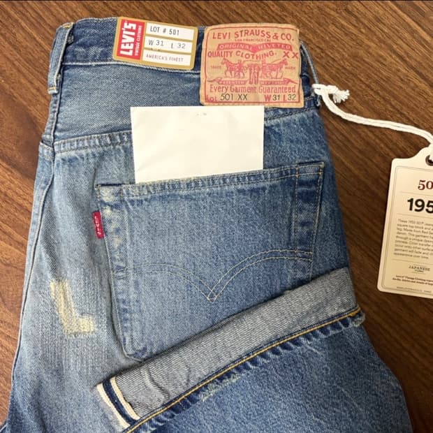 LVC 1955 501 viper 31X32 새상품