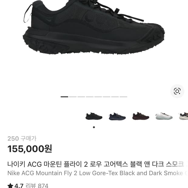 나이키 ACG 마운틴 플라이 2 로우 250