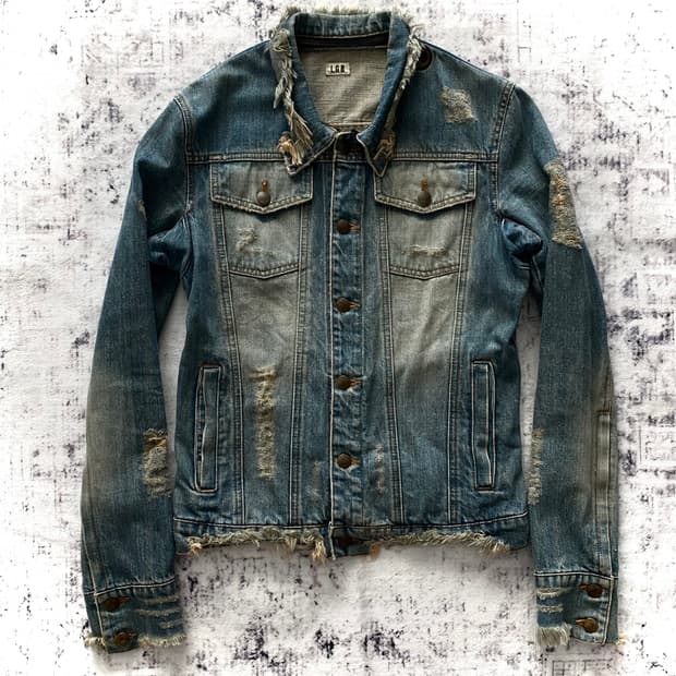 L.G.B. 디스트로이드 데님 자켓