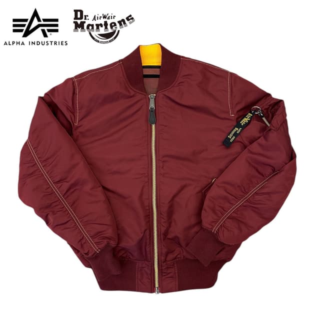 알파인더스트리 x 닥터마틴 MA-1 플라이트 자켓