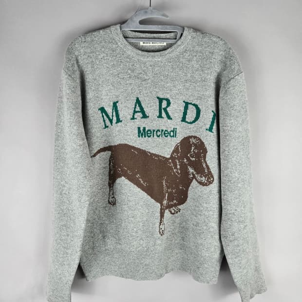 [무료배송]마르디 메크르디 F 닥스훈트 강아지 니트