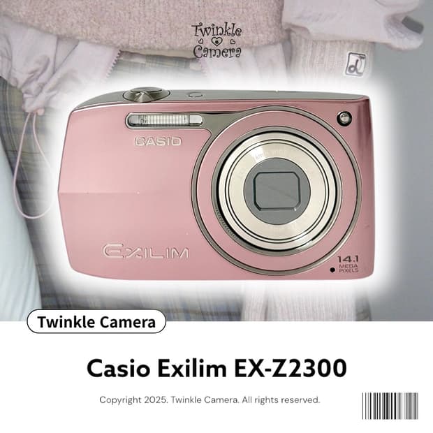 (아일릿모카🪽) Casio Exilim 카시오 엑슬림 EX-Z2300